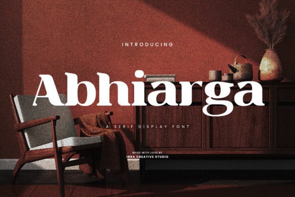 Abhiarga: A Designer’s Take on This Display Font