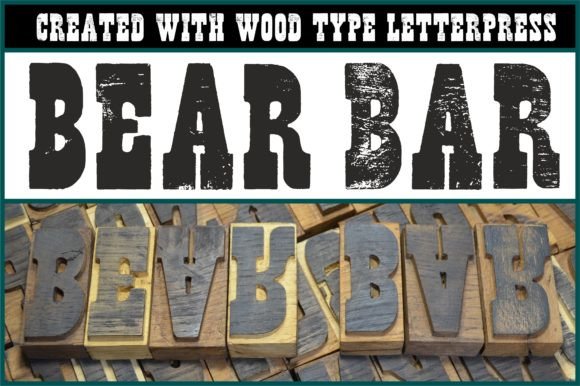 Bear Bar Font Review: Tactile Display Type for Campaigns