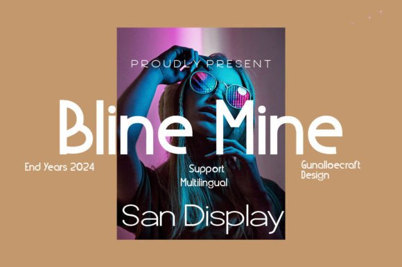 Blind Mine Font: Bold Typography for Digital Campaigns