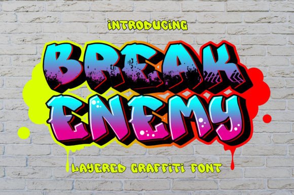 Break Enemy: A Designer’s Take on This Display Font