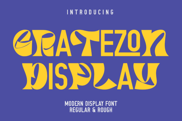 Gratezon: A Designer’s Take on This Display Font