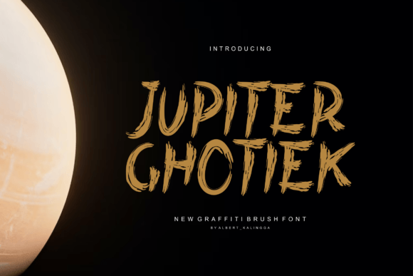 Jupiter Ghotiek Font: A Bold Choice for Brand Identity