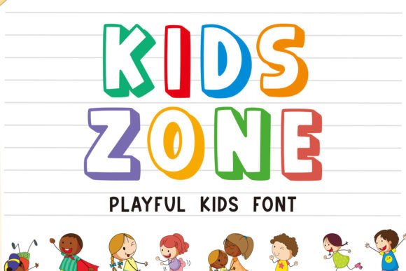 Kidszone Font: Playful Editorial Typography