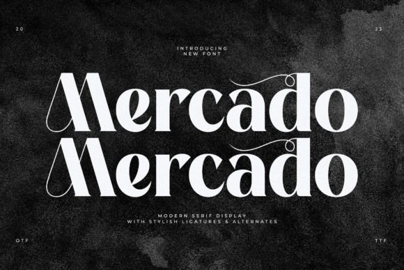 Mercado Font: Elevating Luxury Campaign Visuals