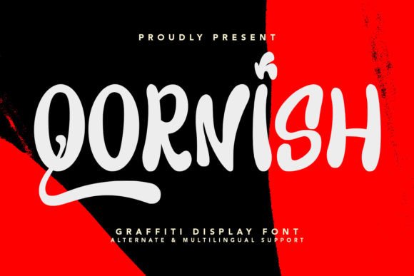 Qornish Font Review: Bold Graffiti Style for Web Design