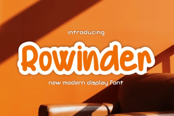 Rowinder Font Review: A Display Typeface for Campaigns