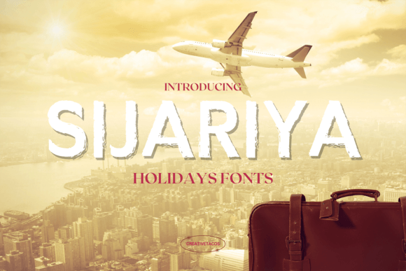 Sijariya Font: Elevating Campaign Visuals with Brush Style