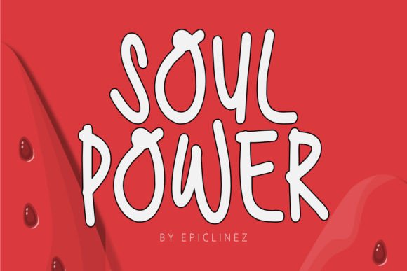 Soul Power Font: Elevate Handmade Products & Printables