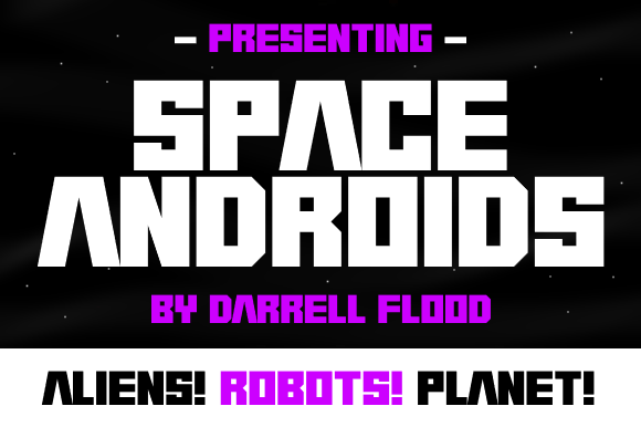 Space Androids Font: A Sci-Fi Typeface for Modern Branding