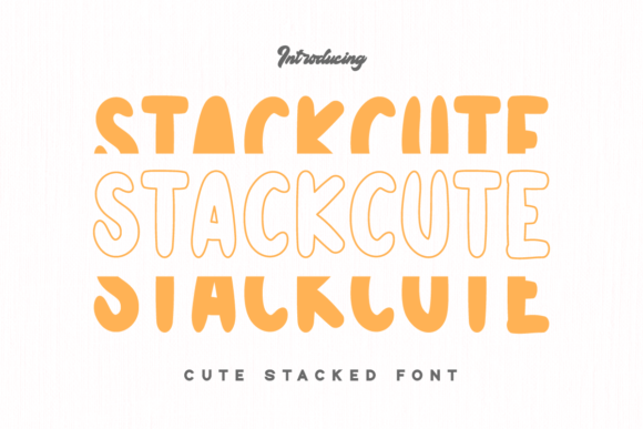 Stackcute Font Review: A Playful Display Typeface for Craft Branding